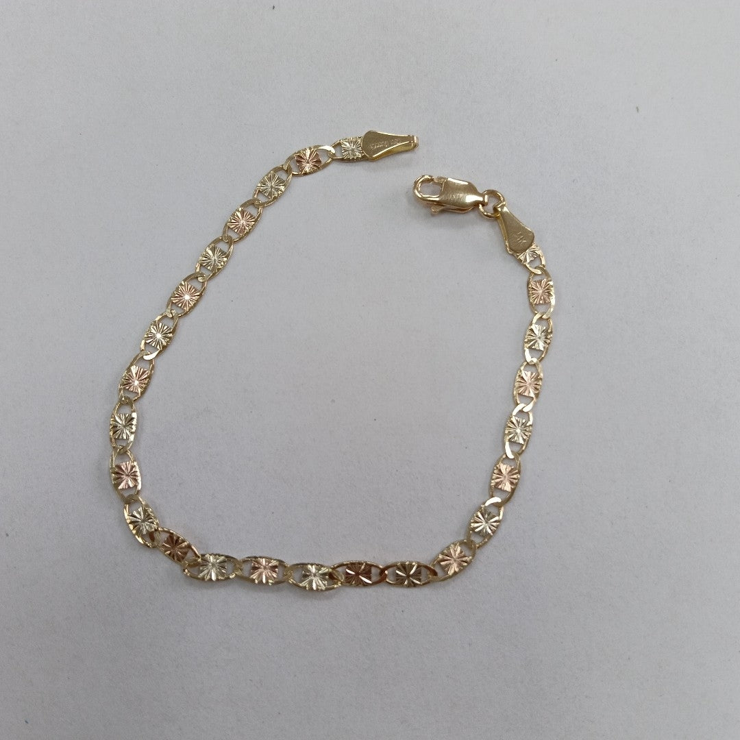PULSERA GUCHI 14K 18 CM 2.8 GR (NUEVO)