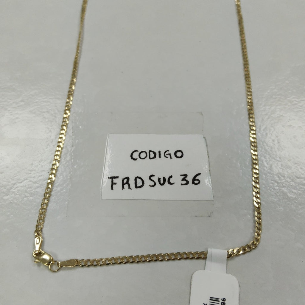CADENA BARBADA 14K 55 CM 6 GR (NUEVO)