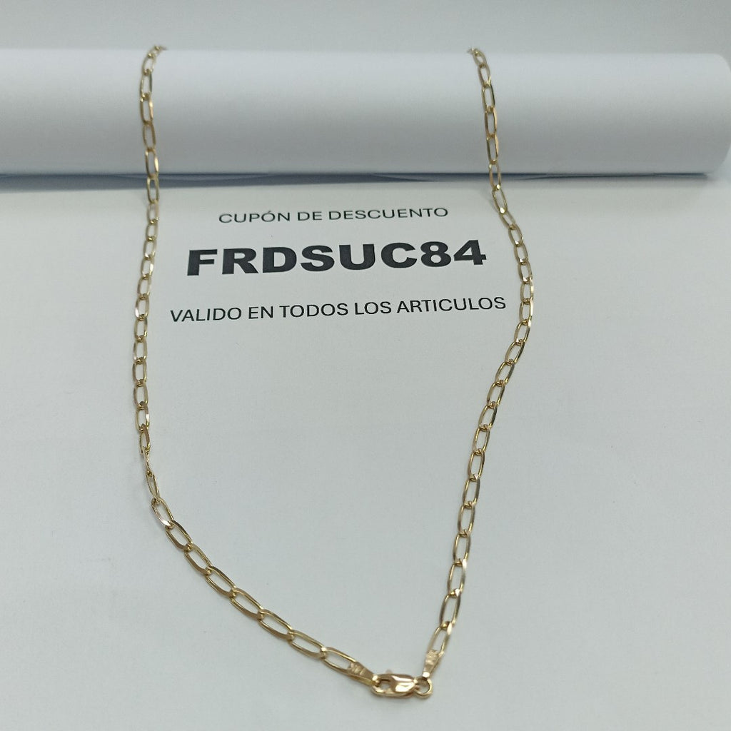 CADENA ESLABON 14K 55 CM 6.5 GR (NUEVO)