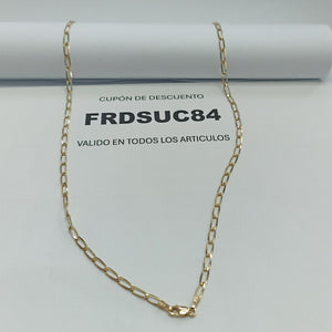 CADENA ESLABON 14K 55 CM 6.5 GR (NUEVO)