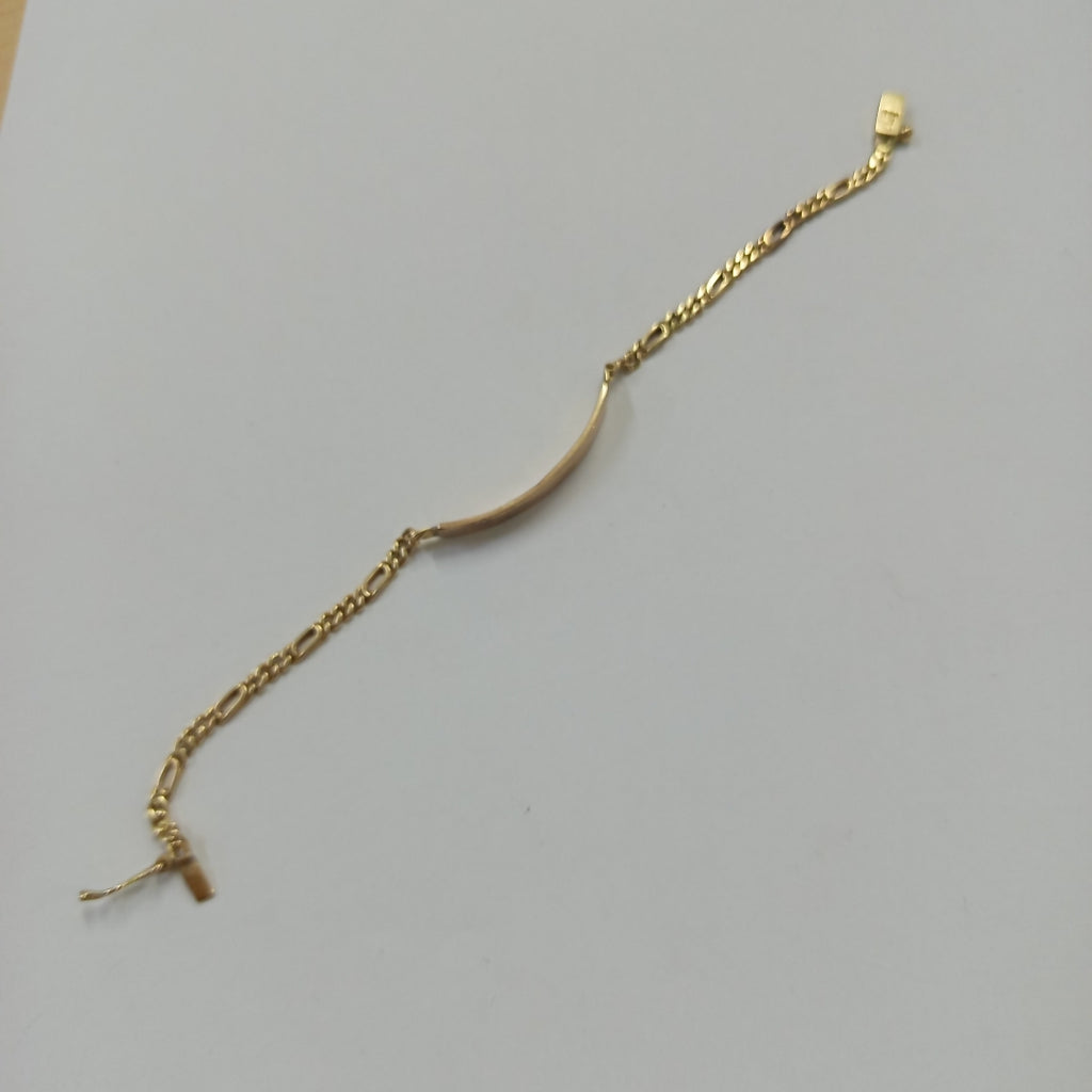 ESCLAVA ORO 14 K 7,90 GRMS (SEMINUEVO)