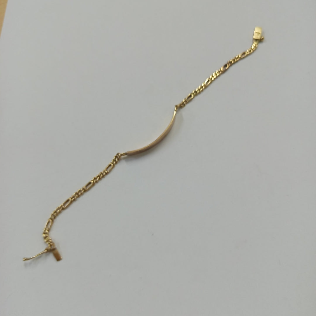 ESCLAVA ORO 14 K 7,90 GRMS (SEMINUEVO)
