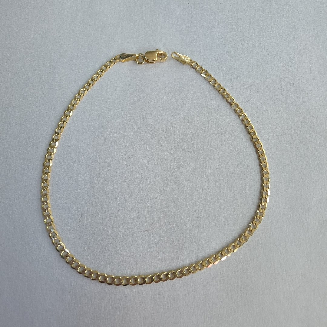 PULSERA BARBADA 14K 21 CM 2.3 GR (NUEVO)