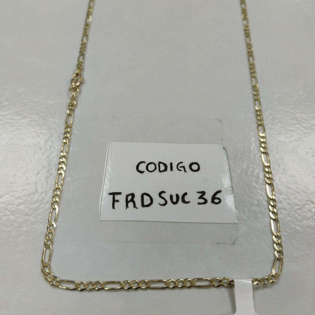CADENA 3X1 14K 55 CM 5 GR (NUEVO)