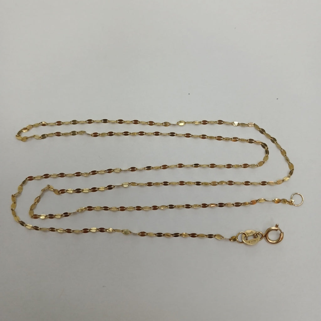 CADENA ORO 10 K 0,70 GRMS (SEMINUEVO)