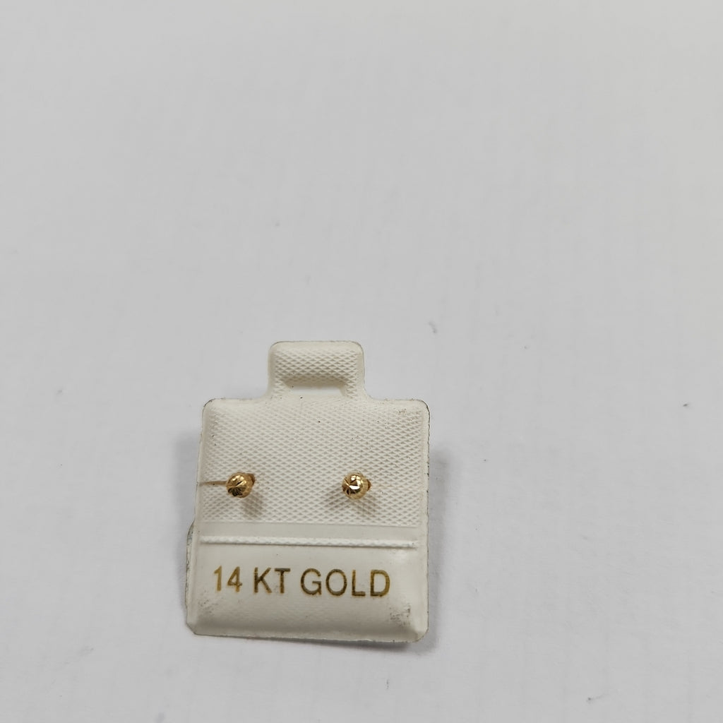 BROQUELES ORO 14K 1 (NUEVO)