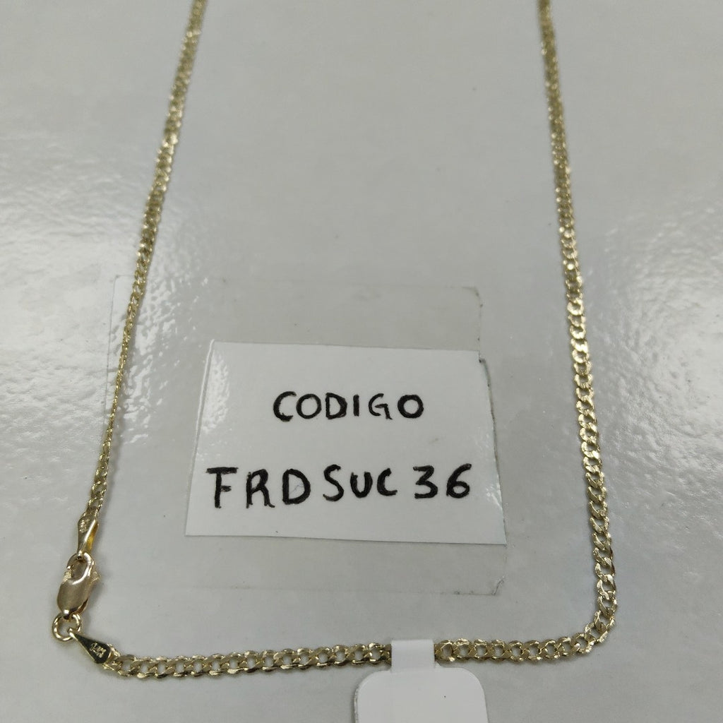 CADENA BARBADA 14K 55 CM 5.1 GR (NUEVO)