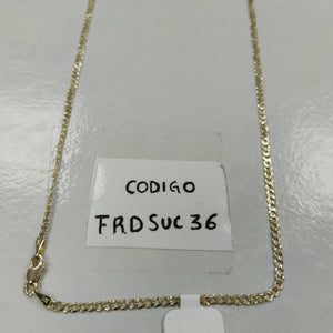 CADENA BARBADA 14K 55 CM 5.1 GR (NUEVO)