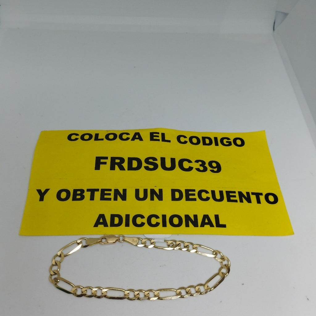 PULSERA 3X1 14K 18 CM 5.8 GR (NUEVO)