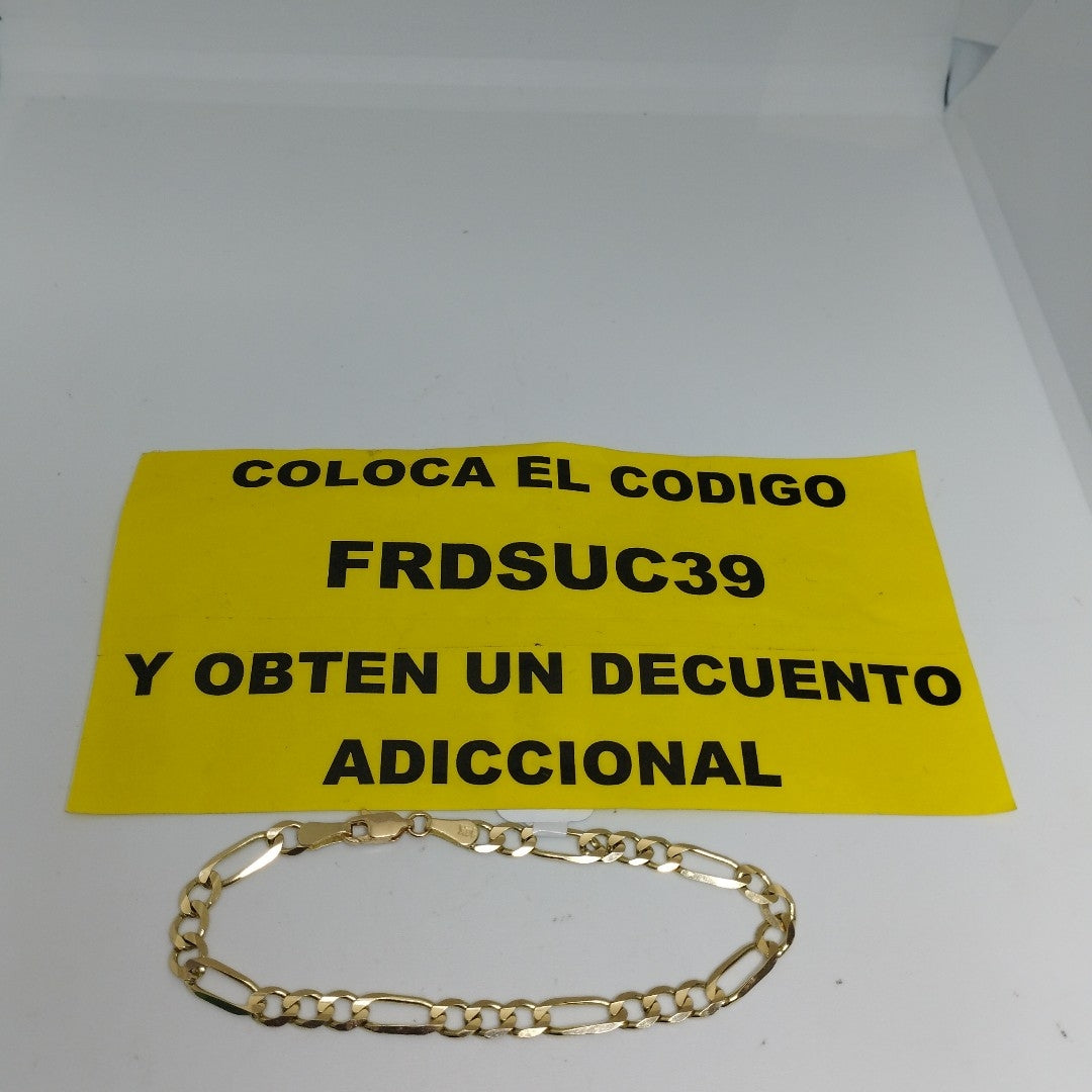 PULSERA 3X1 14K 18 CM 5.8 GR (NUEVO)
