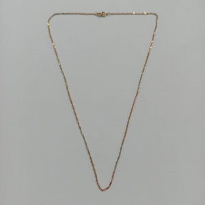 CADENA ORO 10 K 0,80 GRMS (SEMINUEVO)