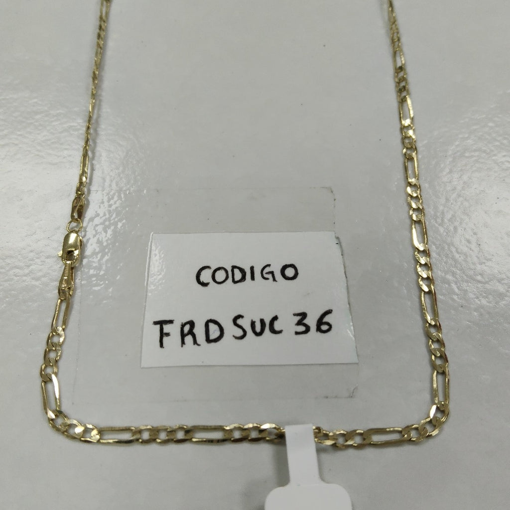 CADENA 3X1 14K 55 CM 7.3 GR (NUEVO)