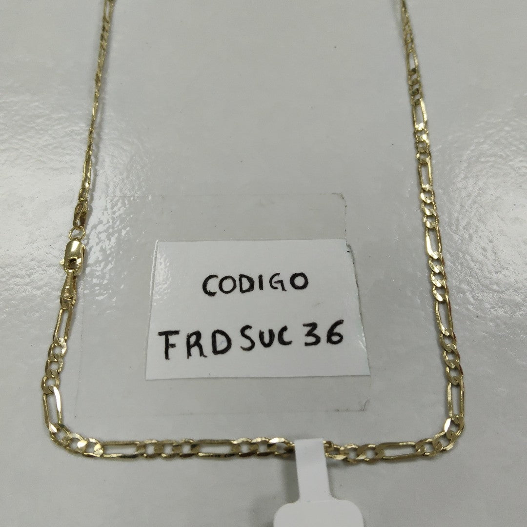 CADENA 3X1 14K 55 CM 7.3 GR (NUEVO)