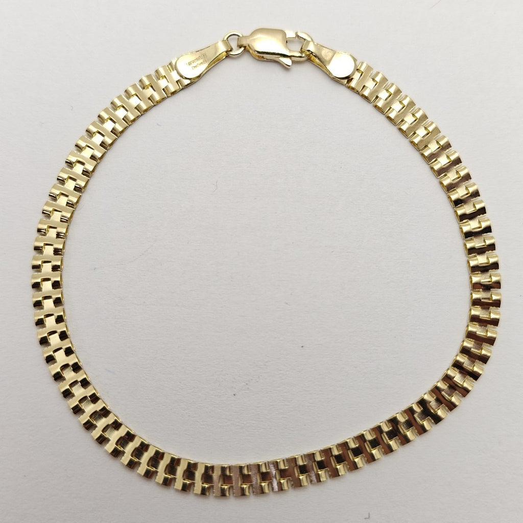 PULSERA ESPECIAL 14K 18 CM 4.2 GR (NUEVO)