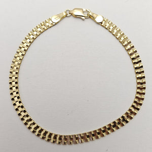 PULSERA ESPECIAL 14K 18 CM 4.2 GR (NUEVO)