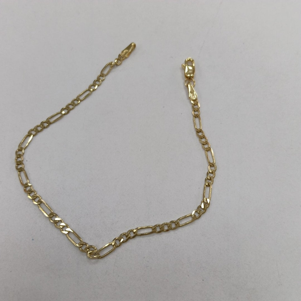 PULSERA TEJIDO 3X1 14K 18 CM 2 GR (NUEVO)