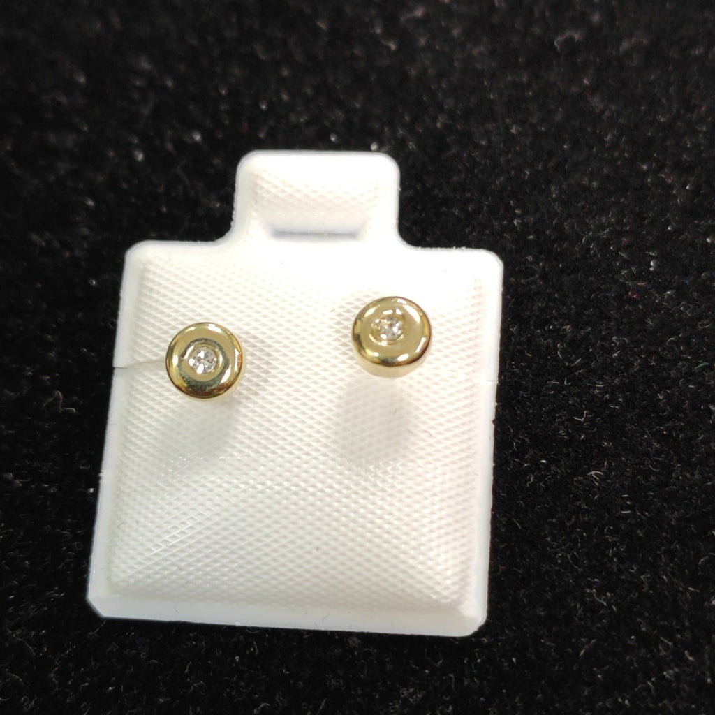 BROQUELES BROQUEL C CIRCONIA 14K 0.27 GR (NUEVO)