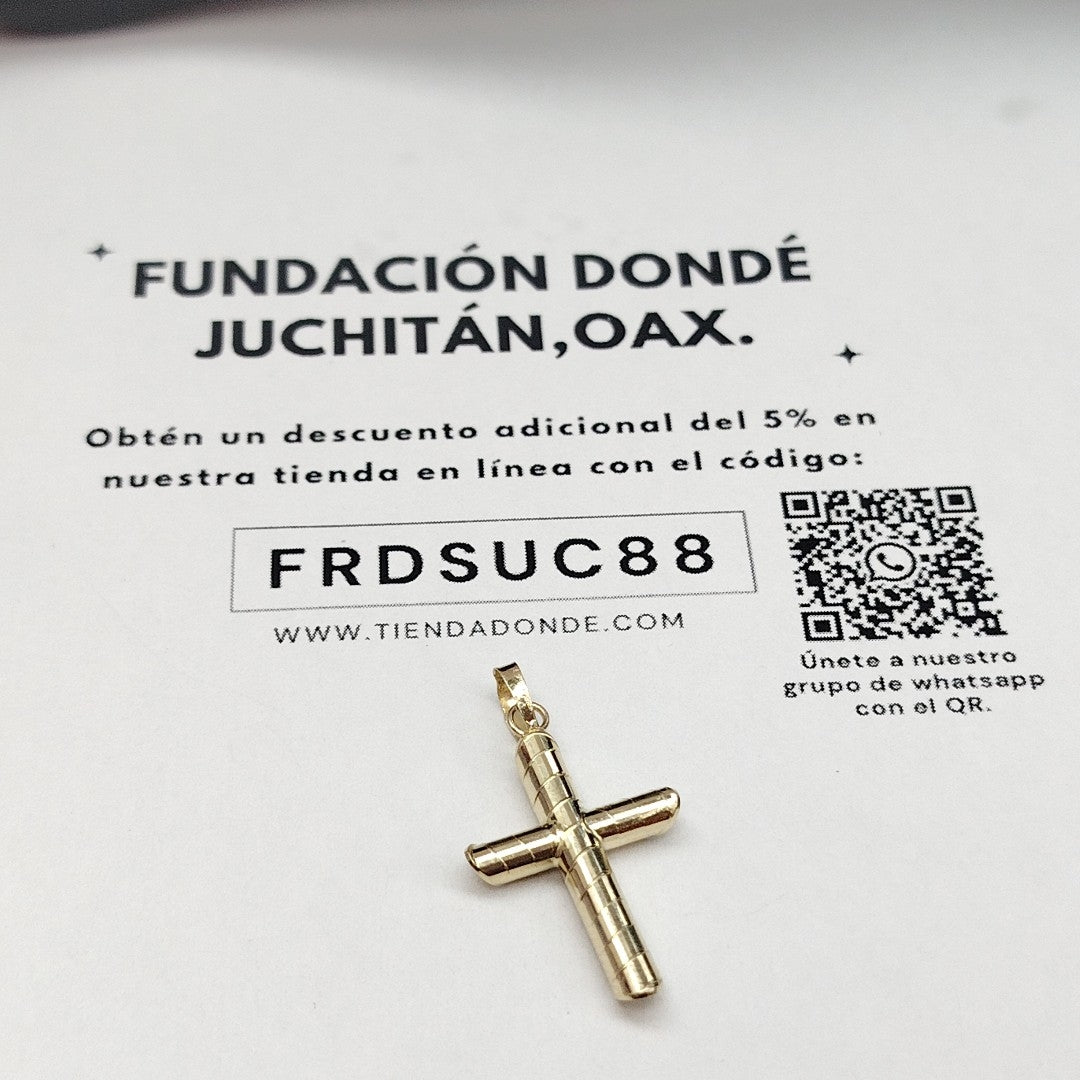 DIJE CRUZ 14K 1.1 GR (NUEVO)