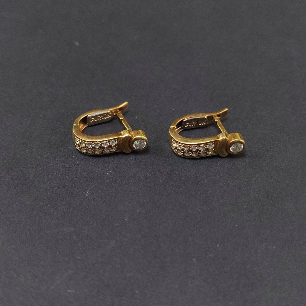 ARETES PAR ORO 10 K 3.8 GRMS (SEMINUEVO)