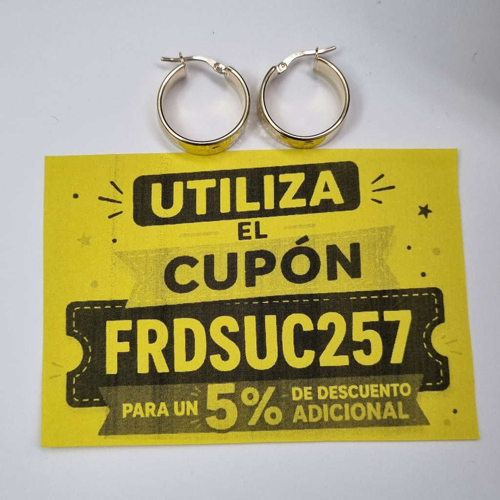 ARRACADAS ORO 10K 2.9 (NUEVO)