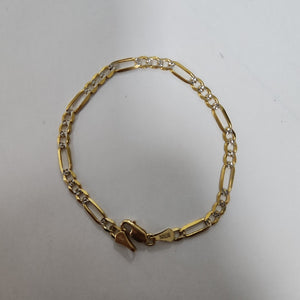 PULSERA 3X1 14K 18 CM 4 GR (NUEVO)