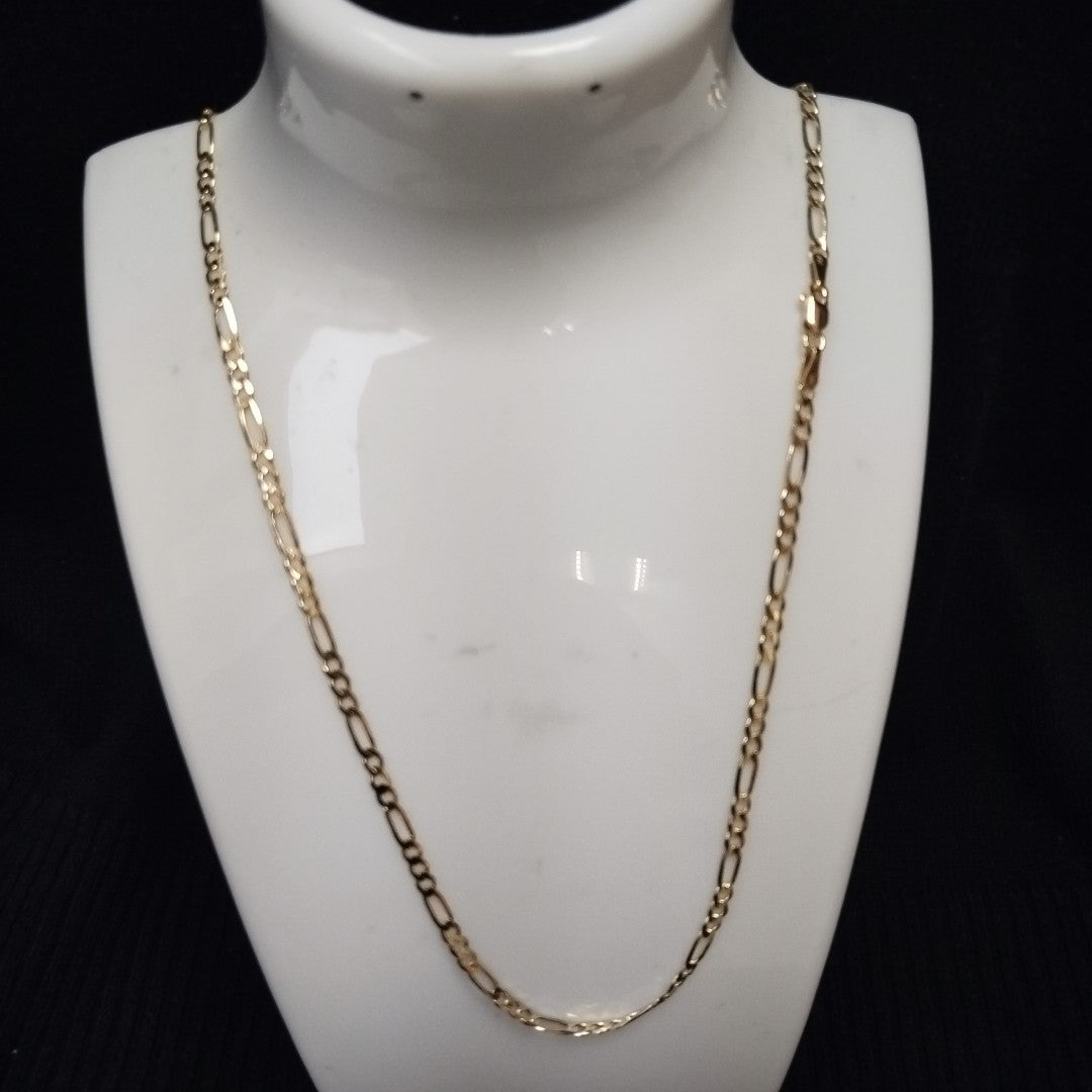 CADENAS 3X1 ORO 14K 60 CM 8 GR (NUEVO)