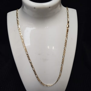CADENAS 3X1 ORO 14K 60 CM 8 GR (NUEVO)