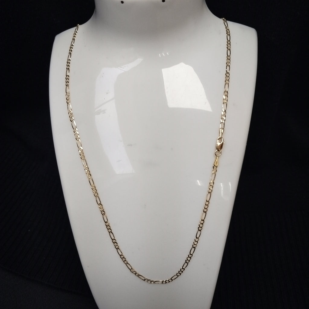 CADENAS 3X1 ORO 14K 55 CM 4.7 GR (NUEVO)
