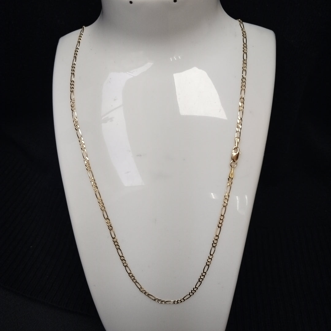 CADENAS 3X1 ORO 14K 55 CM 4.7 GR (NUEVO)