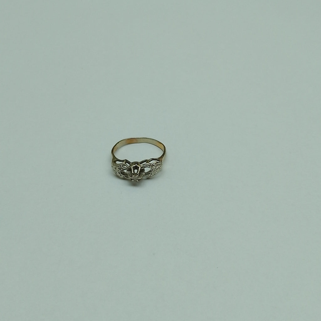 ANILLITO ORO, ORO BLANCO 14 K 2 GRMS (SEMINUEVO)