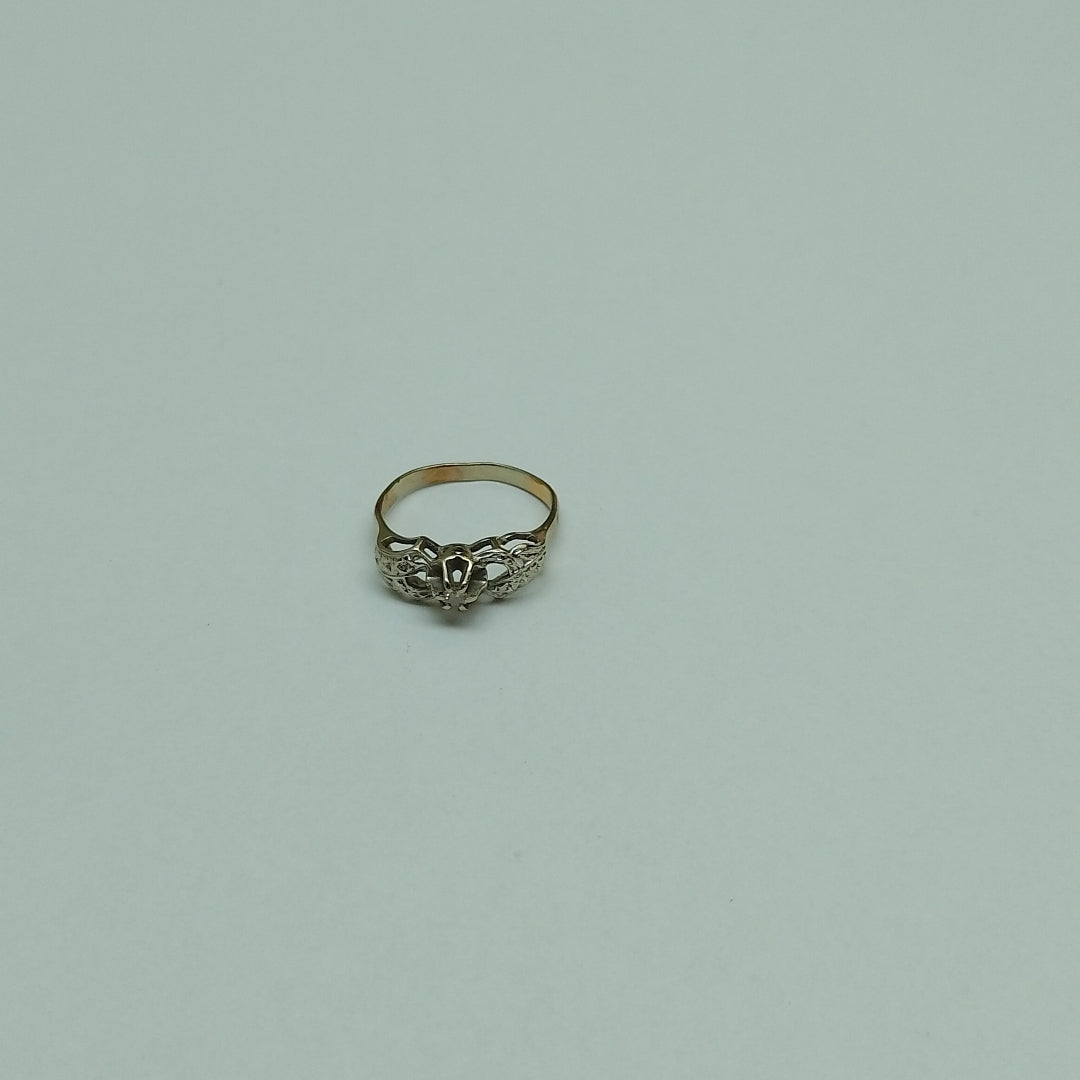 ANILLITO ORO, ORO BLANCO 14 K 2 GRMS (SEMINUEVO)