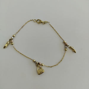PULSERA ORO, ORO COMBINADO 10 K 2.5 GRMS (SEMINUEVO)