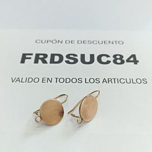 ARETES PAR ORO 8 K 1,70 GRMS (SEMINUEVO)