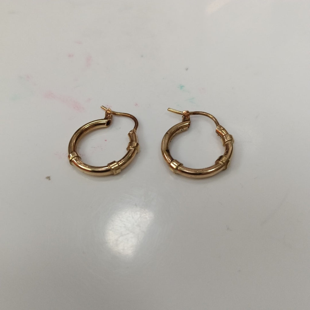 ARRACADAS PAR ORO 10 K 1.9 GRMS (SEMINUEVO)