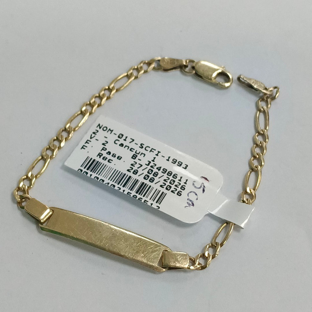 ESCLAVA ORO 14 K 3,30 GRMS (SEMINUEVO)