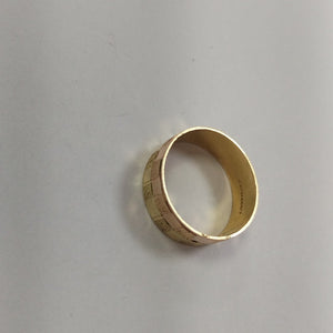 ARGOLLA ORO, ORO COMBINADO 14 K 2.2 GRMS (SEMINUEVO)