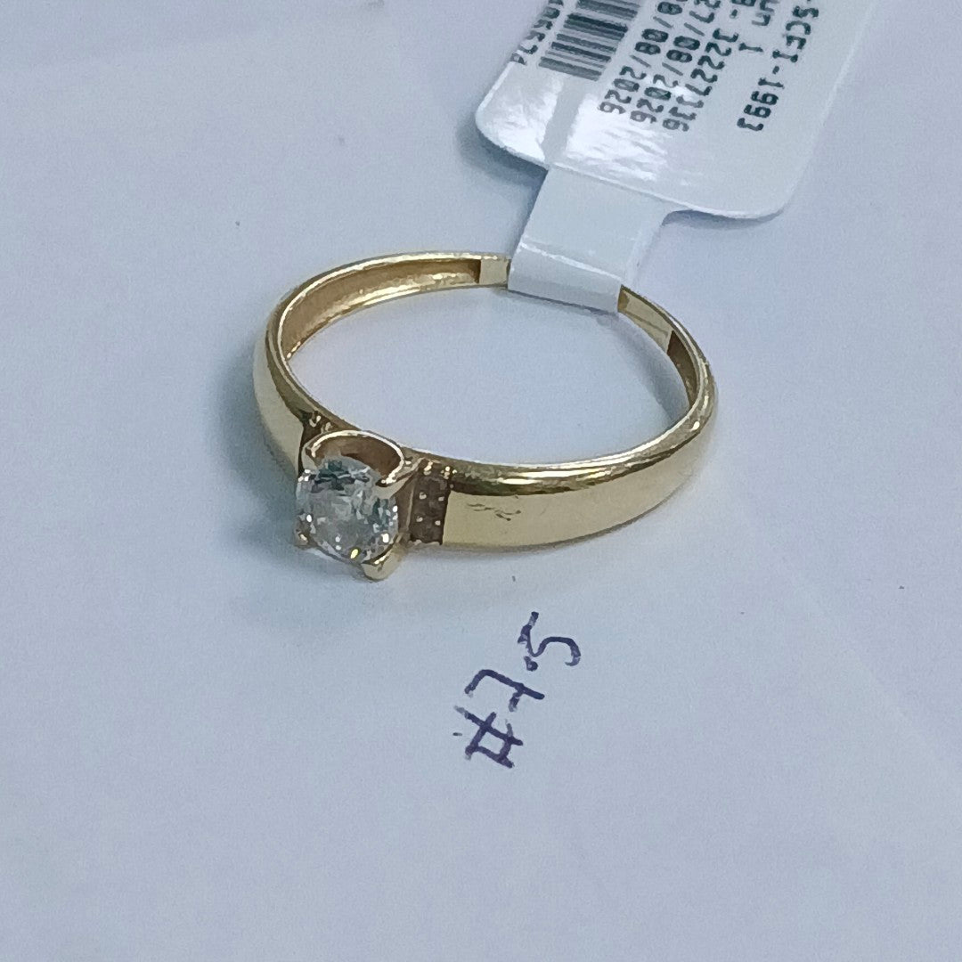 ANILLITO ORO 14 K 1.6 GRMS (SEMINUEVO)
