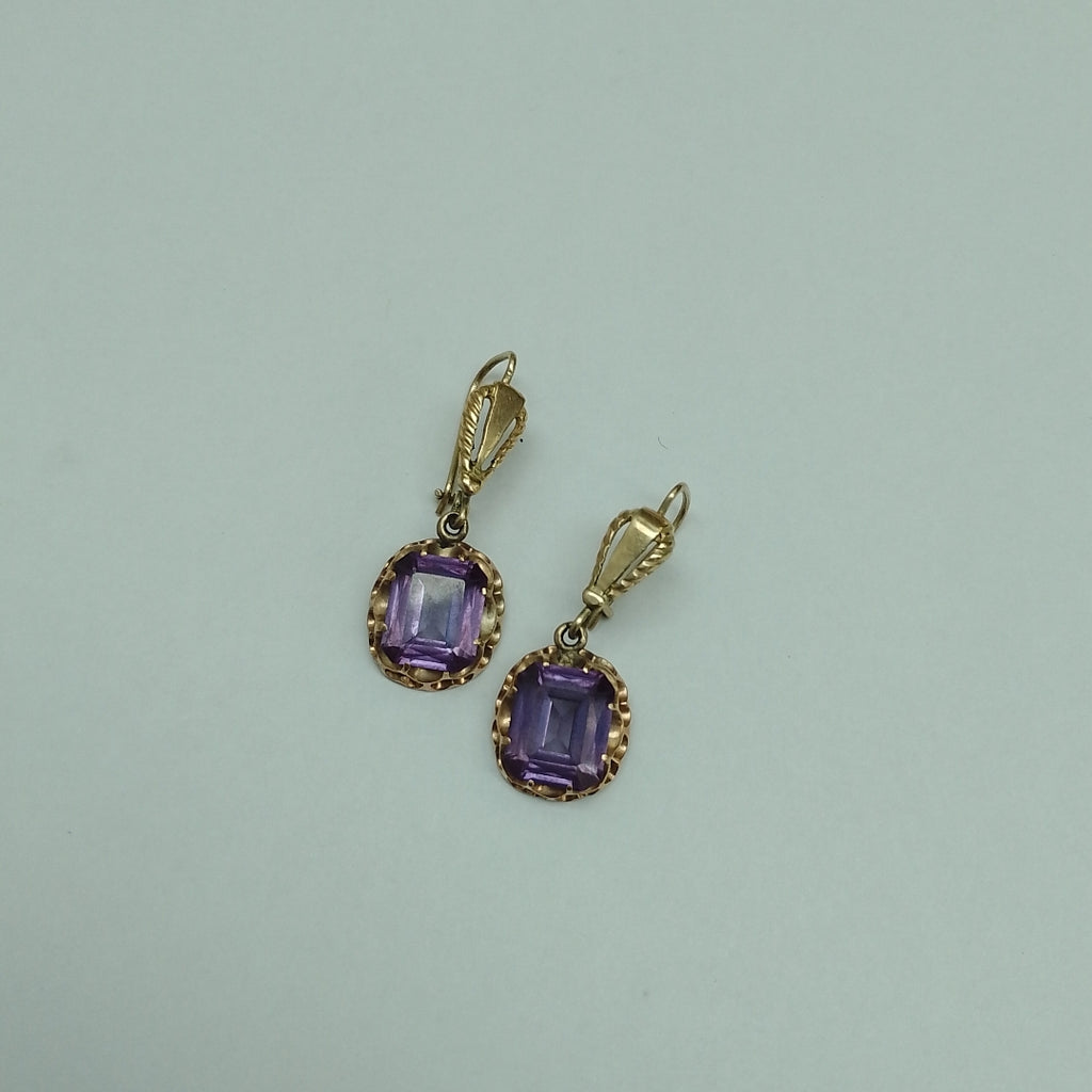 ARETES PAR ORO 8 K 7.2 GRMS (SEMINUEVO)