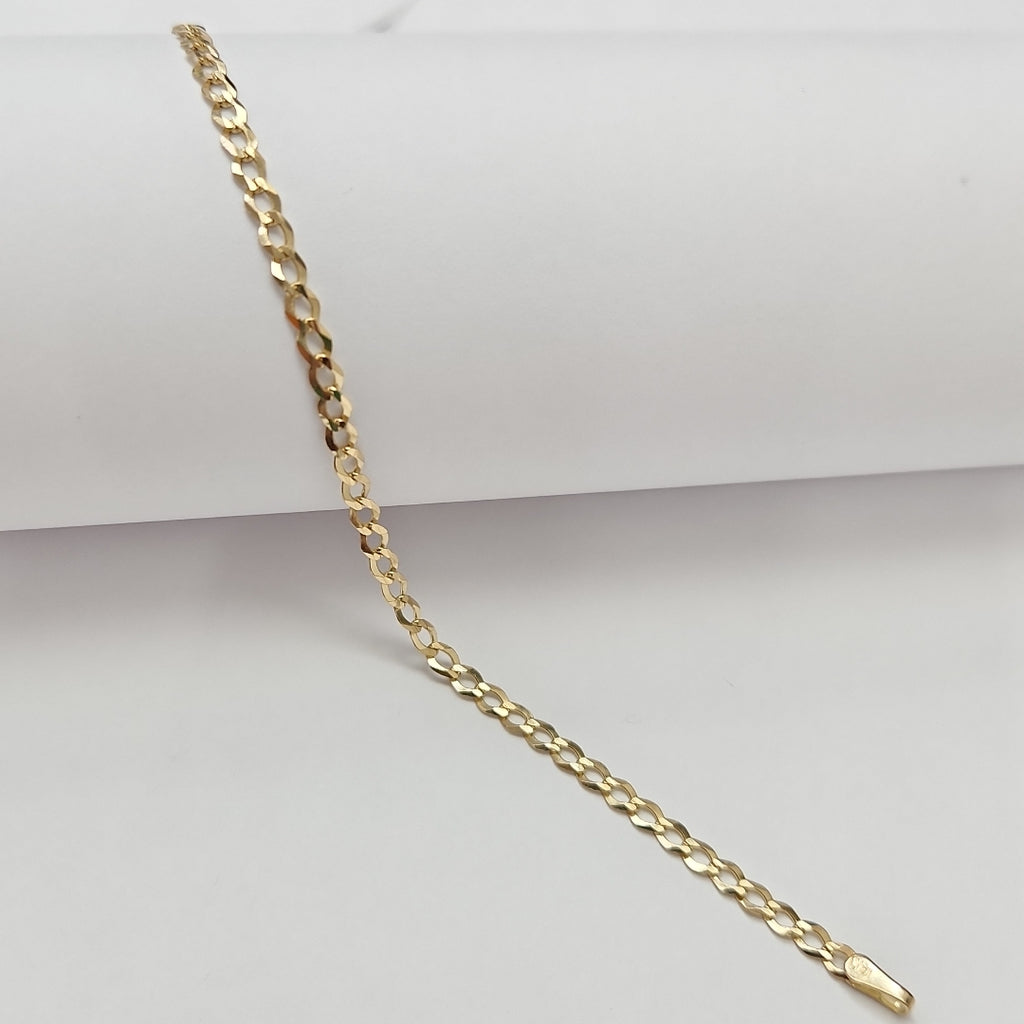 PULSERA BARBADA 14K 18 CM 1.9 GR (NUEVO)