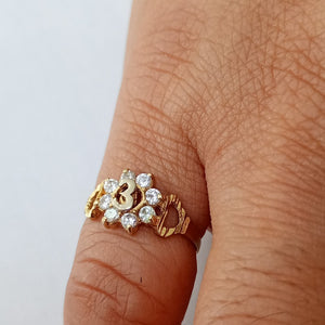 ANILLO ORO 10 K 1,30 GRMS (SEMINUEVO)