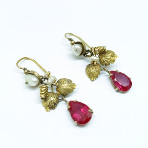 ARETES PAR ORO 8 K 5.5 GRMS (SEMINUEVO)