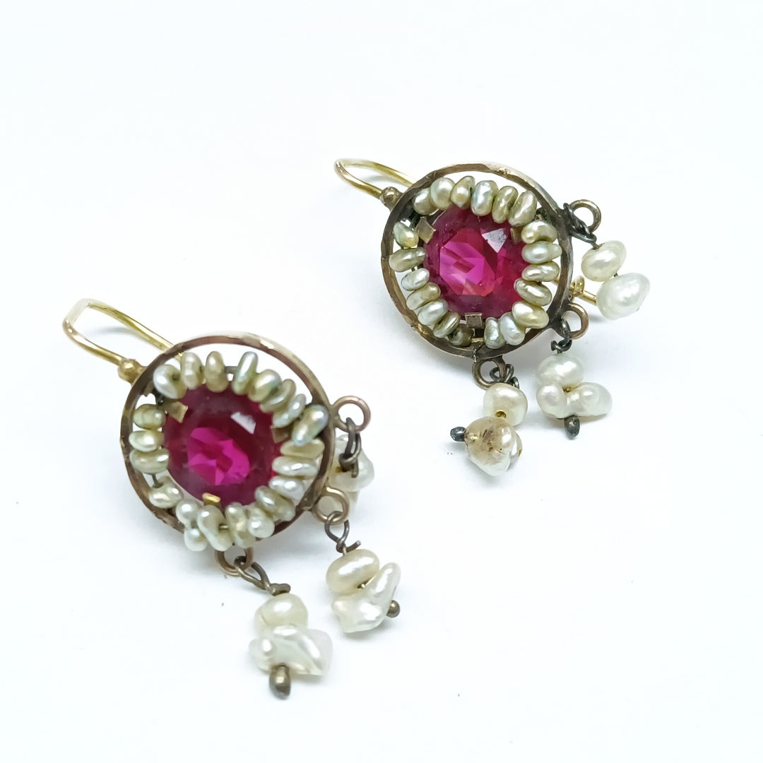 ARETES PAR ORO 8 K 4.5 GRMS (SEMINUEVO)