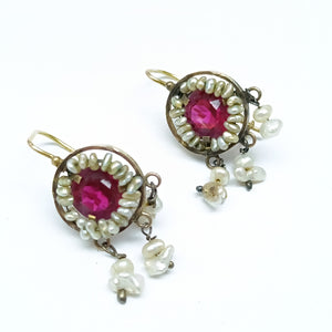 ARETES PAR ORO 8 K 4.5 GRMS (SEMINUEVO)