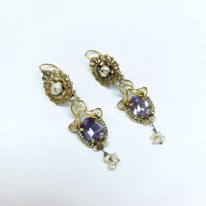 ARETES PAR ORO 8 K 5.6 GRMS (SEMINUEVO)