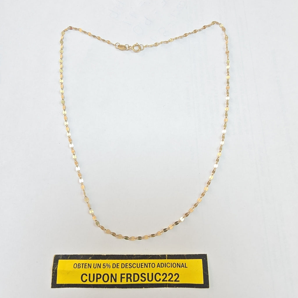 CADENA ORO 10 K 0,80 GRMS (SEMINUEVO)