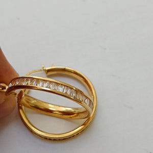 ARETES PAR ORO 10 K 7.3 GRMS (SEMINUEVO)