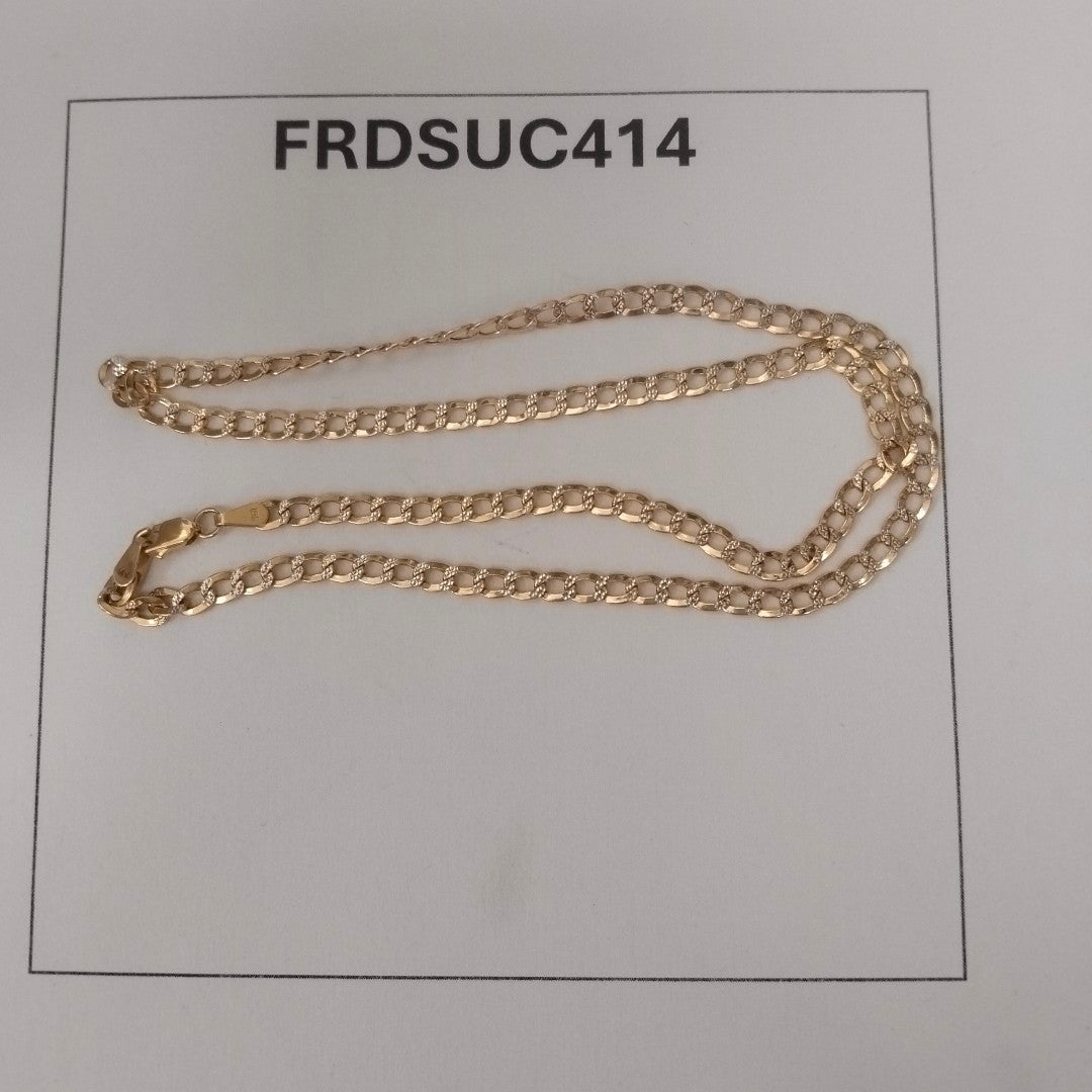 CADENA ORO 14 K 3.9 GRMS (SEMINUEVO)