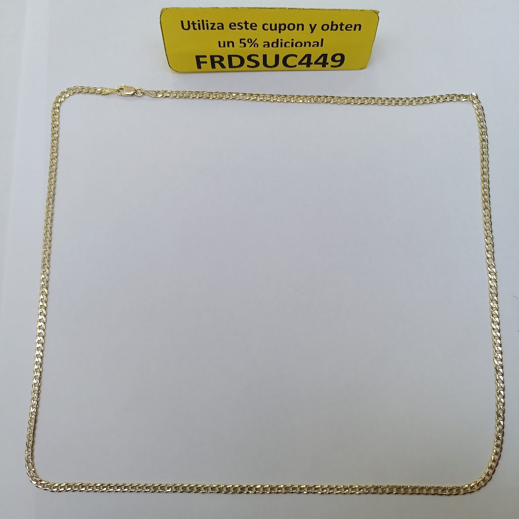 CADENA BARBADA 14K 60 CM 9.9 GR (NUEVO)