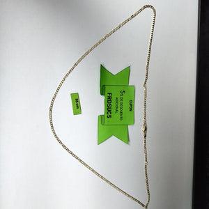 CADENA BARBADA 14K 55 CM 5.1 GR (NUEVO)