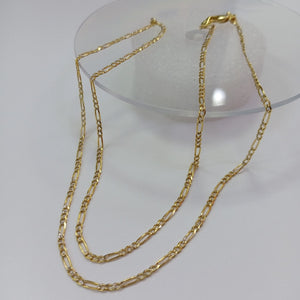 CADENA 3X1 14K 50 CM 3.4 GR (NUEVO)